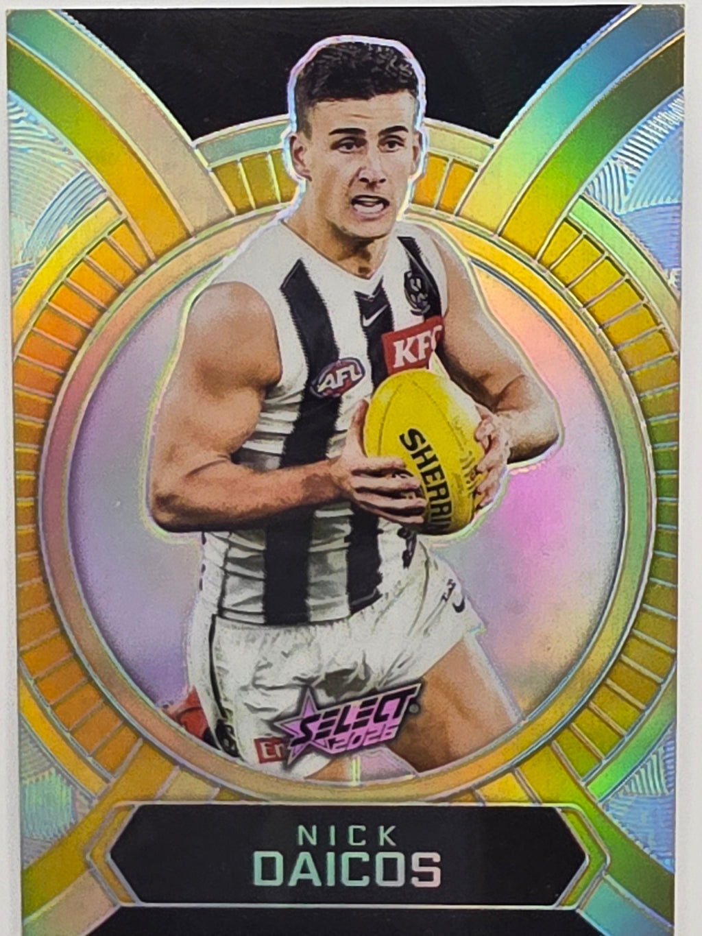 2026 AFL Footy Stars Luminous LB32 Nick Daicos - Collingwood Magpies