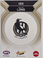 2026 AFL Footy Stars Luminous LB35 Ned Long - Collingwood Magpies
