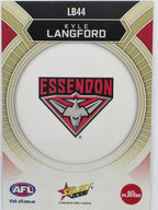 2026 AFL Footy Stars Luminous LB44 Kyle Langford - Essendon Bombers