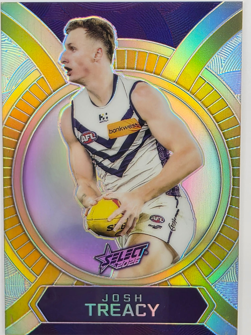 2026 AFL Footy Stars Luminous LB58 Josh Treacy - Fremantle Dockers