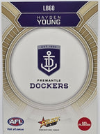 2026 AFL Footy Stars Luminous LB60 Hayden Young - Fremantle Dockers