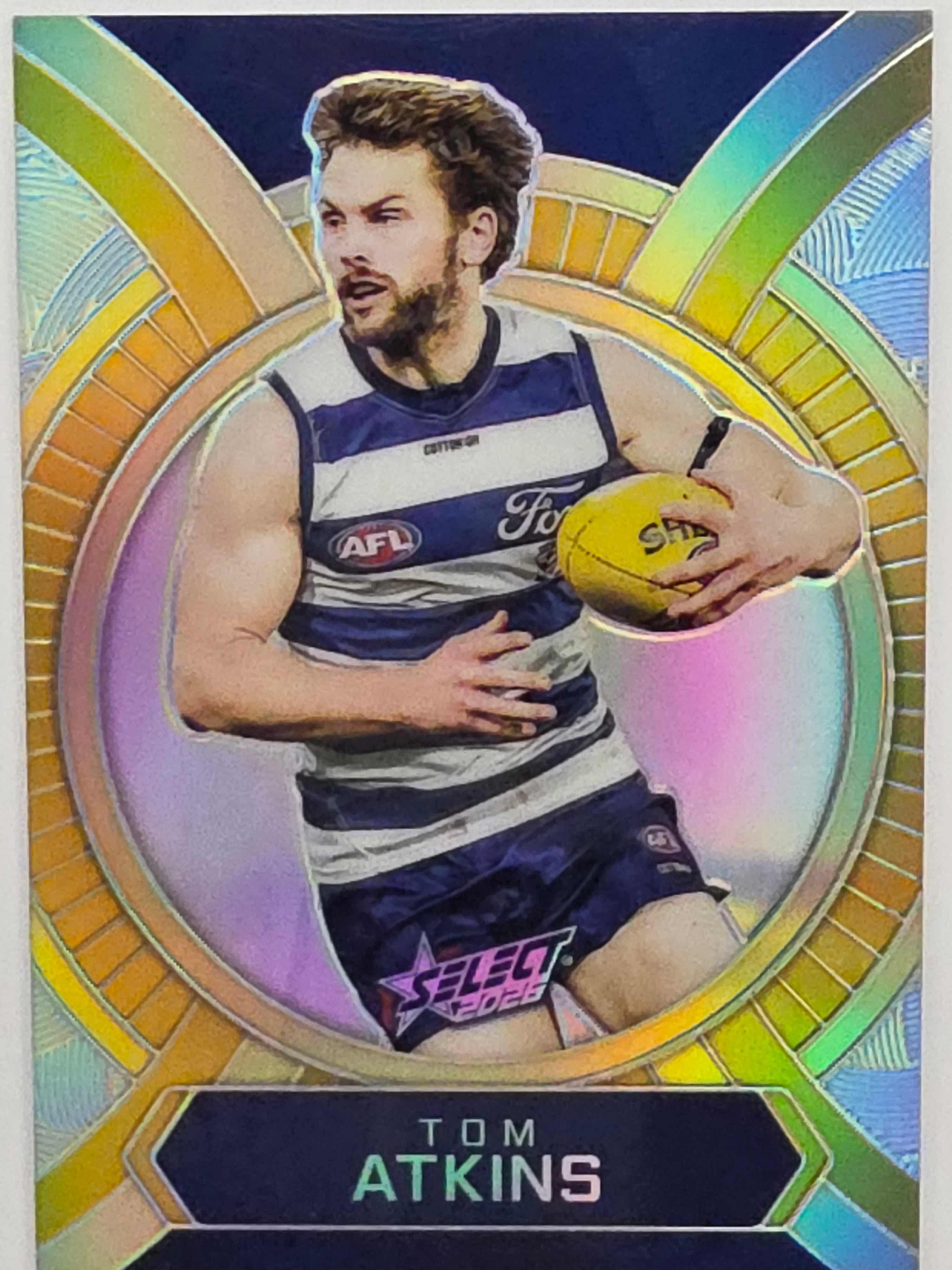2026 AFL Footy Stars Luminous LB61 Tom Atkins - Geelong Cats