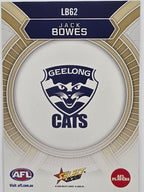 2026 AFL Footy Stars Luminous LB62 Jack Bowes - Geelong Cats
