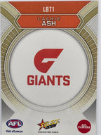 2026 AFL Footy Stars Luminous LB71 Lachie Ash - GWS Giants