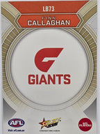 2026 AFL Footy Stars Luminous LB73 Finn Callaghan - GWS Giants