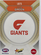 2026 AFL Footy Stars Luminous LB75 Tom Green - GWS Giants