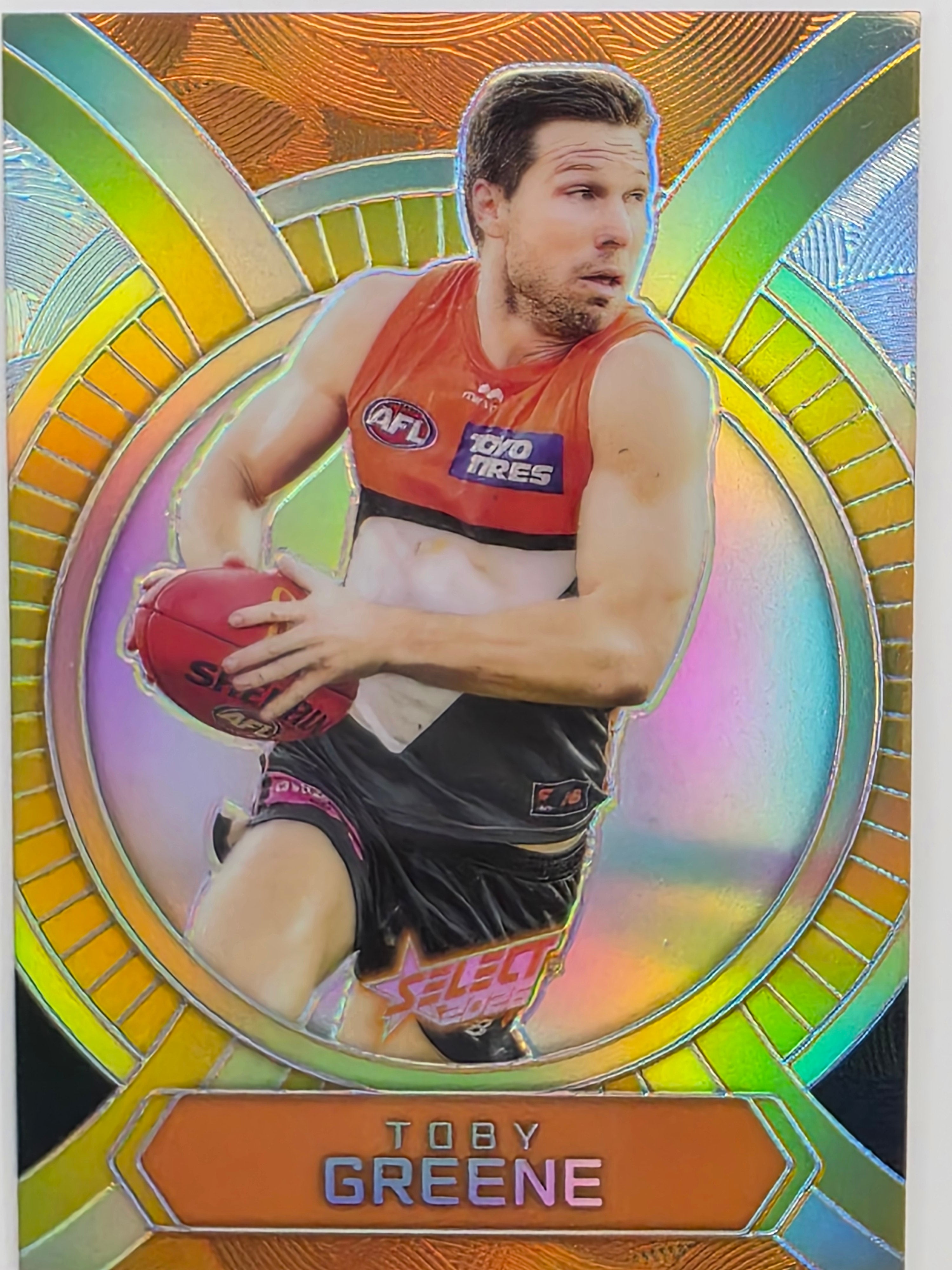 2026 AFL Footy Stars Luminous LB76 Toby Greene - GWS Giants