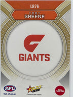 2026 AFL Footy Stars Luminous LB76 Toby Greene - GWS Giants