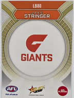 2026 AFL Footy Stars Luminous LB80 Jake Stringer - GWS Giants