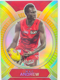 2026 AFL Footy Stars Luminous LB82 Mac Andrew - Gold Coast Suns