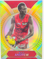2026 AFL Footy Stars Luminous LB82 Mac Andrew - Gold Coast Suns