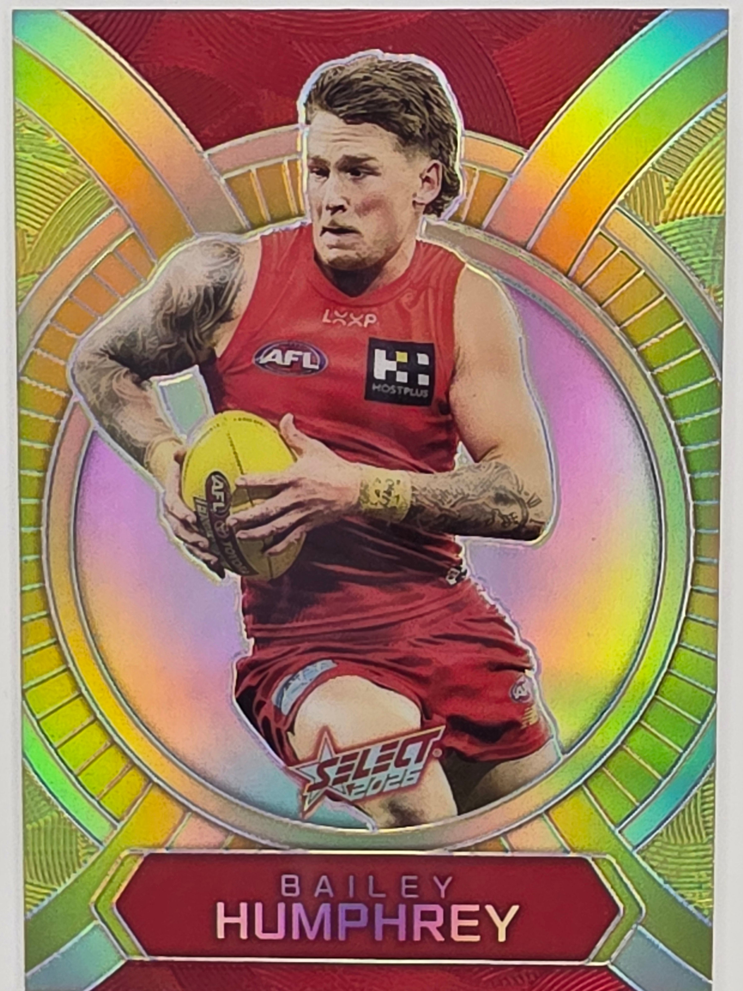2026 AFL Footy Stars Luminous LB84 Bailey Humphrey - Gold Coast Suns