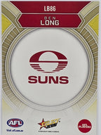 2026 AFL Footy Stars Luminous LB86 Ben Long - Gold Coast Suns
