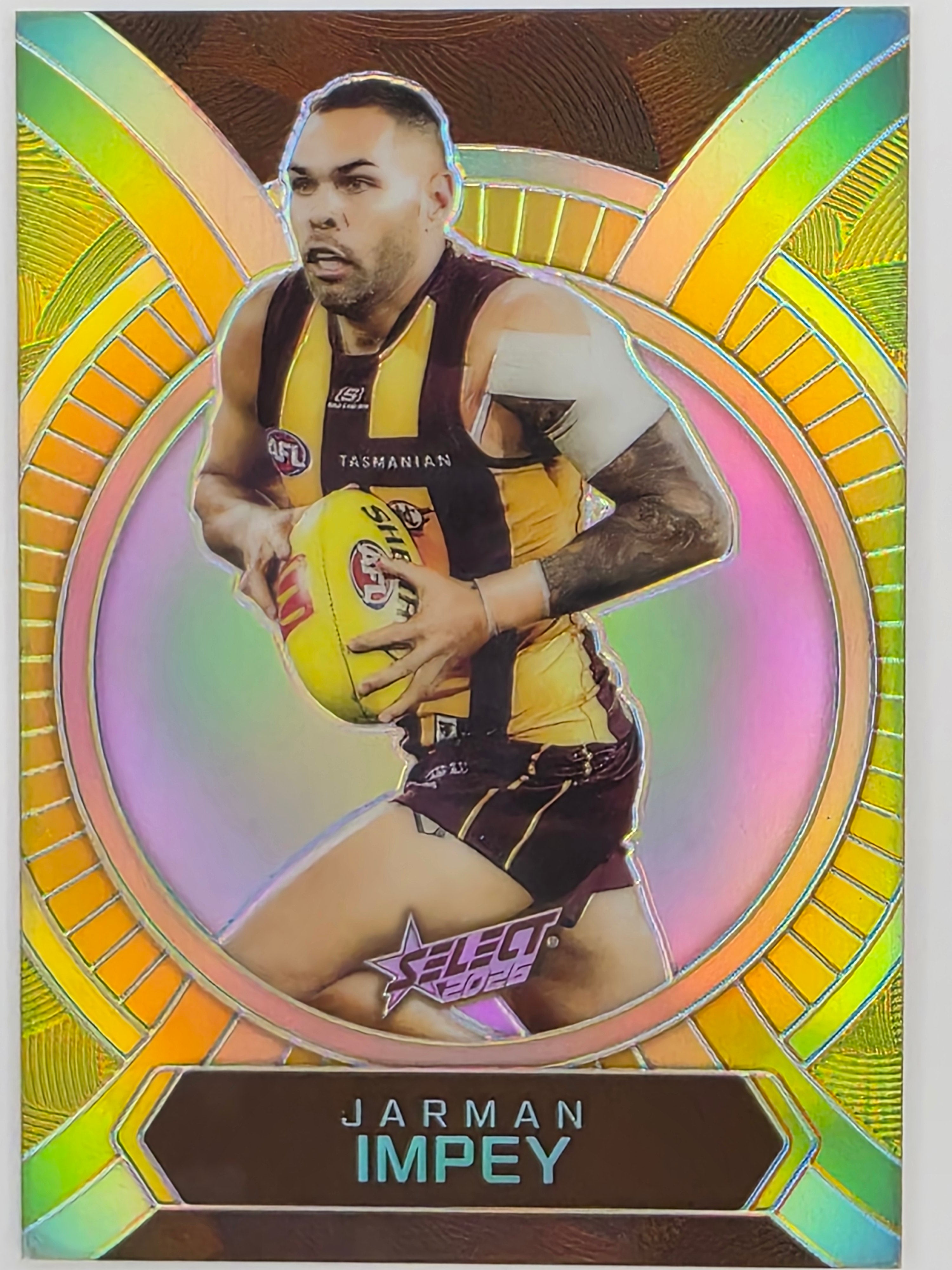2026 AFL Footy Stars Luminous LB97 Jarman Impey - Hawthorn Hawks