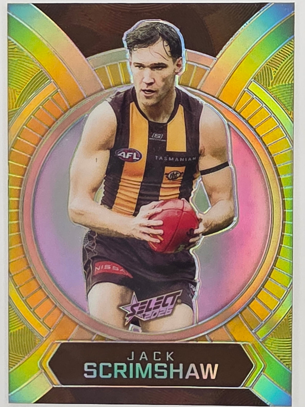 2026 AFL Footy Stars Luminous LB98 Jack Scrimshaw - Hawthorn Hawks