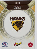 2026 AFL Footy Stars Luminous LB99 James Sicily - Hawthorn Hawks