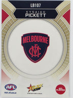 2026 AFL Footy Stars Luminous LB107 Kysaiah Pickett - Melbourne Demons