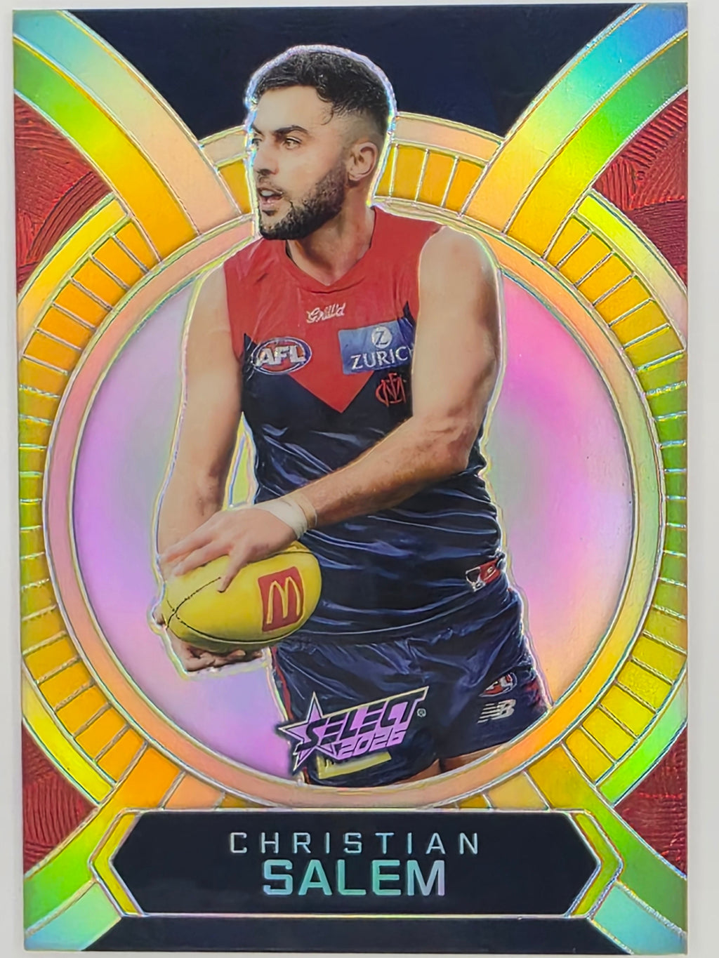 2026 AFL Footy Stars Luminous LB108 Christian Salem - Melbourne Demons
