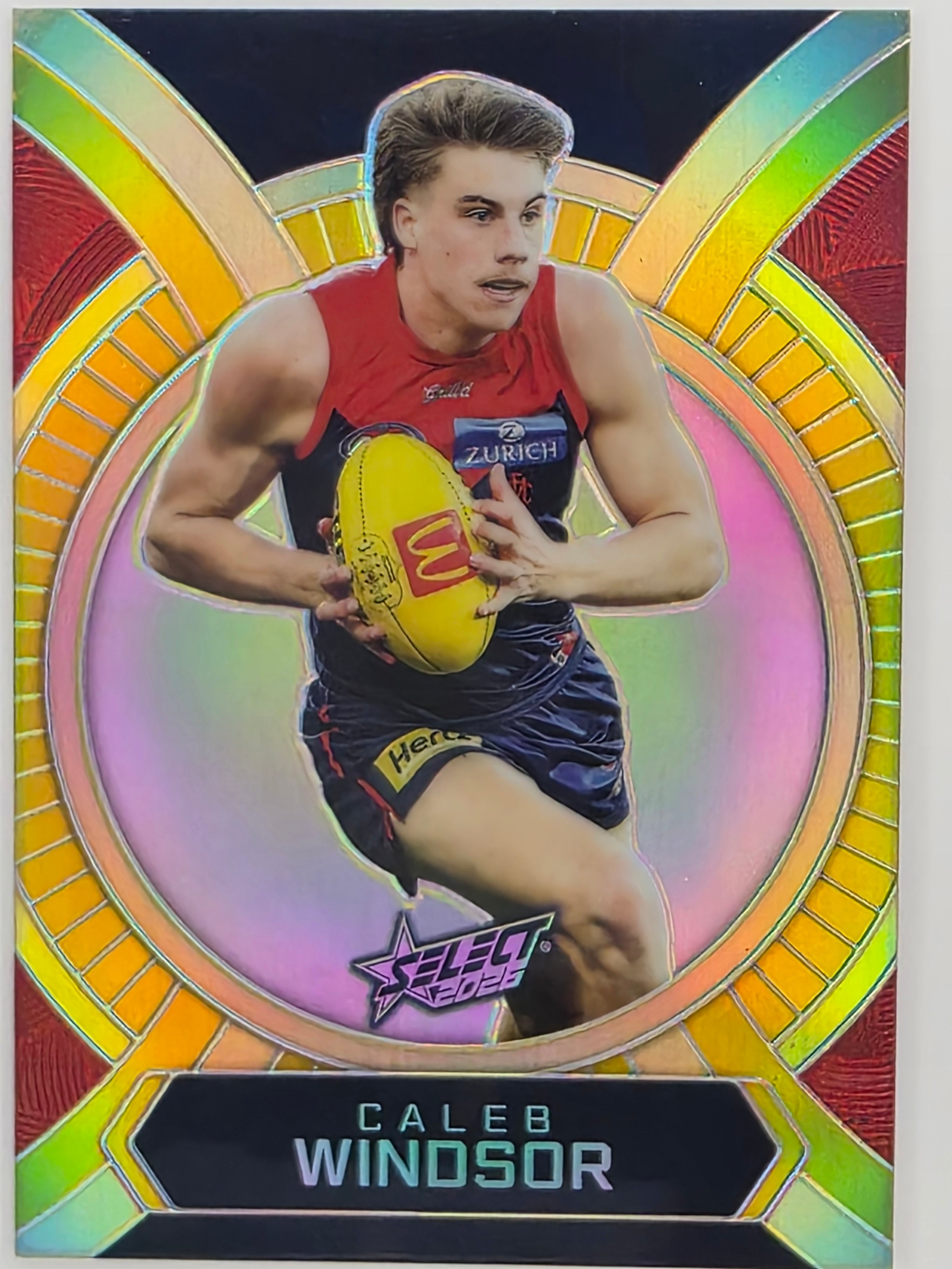 2026 AFL Footy Stars Luminous LB110 Caleb Windsor - Melbourne Demons