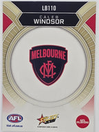 2026 AFL Footy Stars Luminous LB110 Caleb Windsor - Melbourne Demons