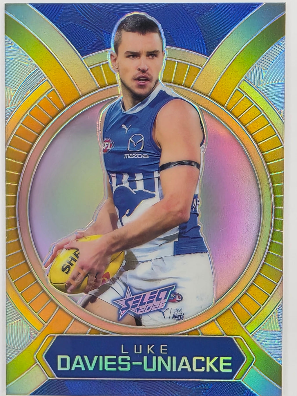 2026 AFL Footy Stars Luminous LB112 Luke Davies-Uniacke - North Melbourne Kangaroos
