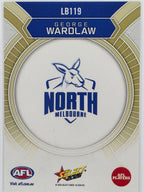 2026 AFL Footy Stars Luminous LB119 George Wardlaw - North Melbourne Kangaroos