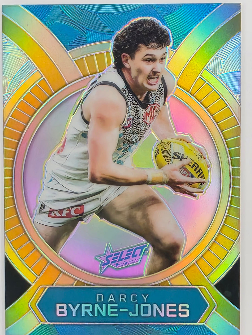 2026 AFL Footy Stars Luminous LB125 Darcy Byrne-Jones - Port Adelaide Power