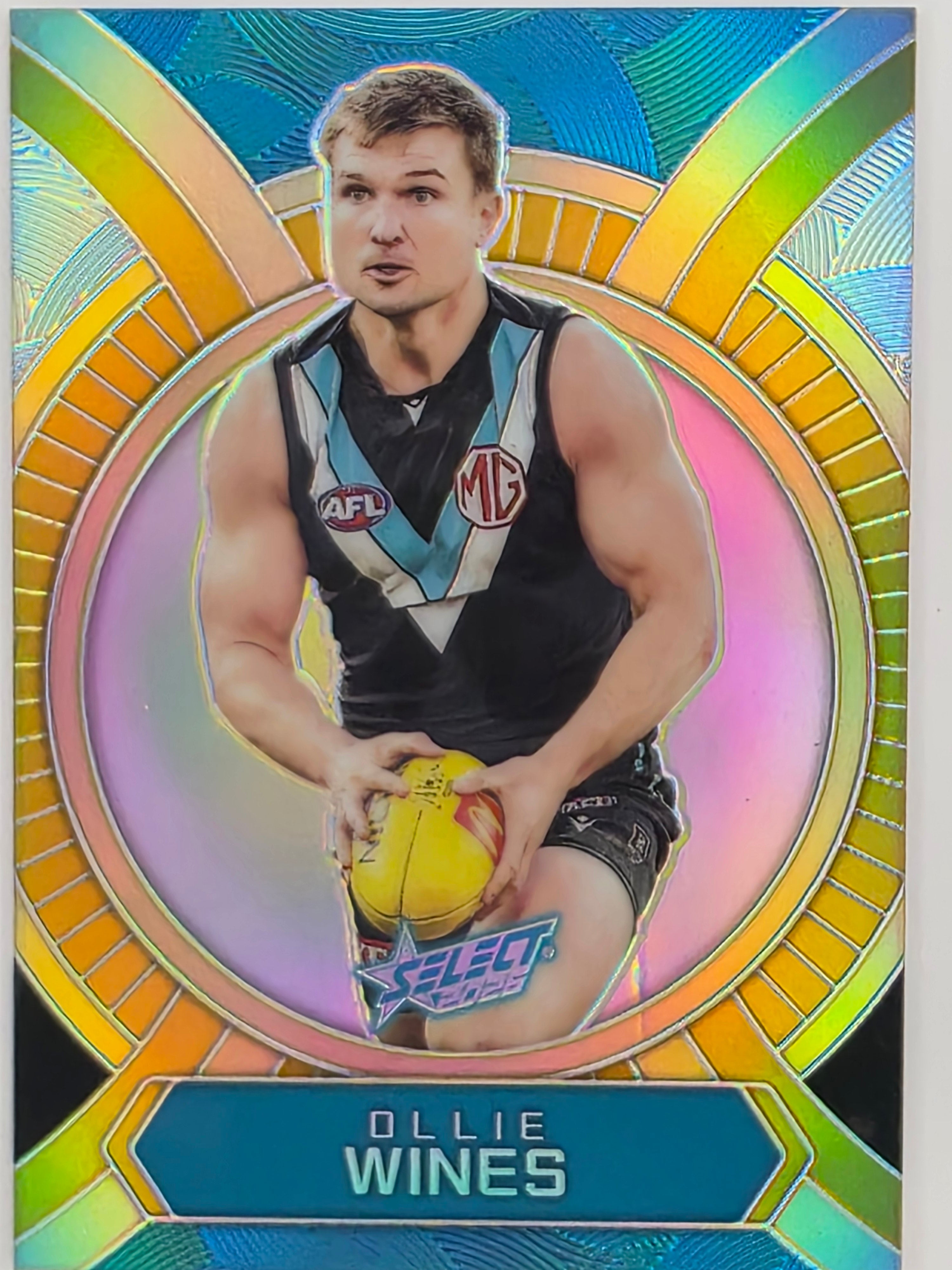 2026 AFL Footy Stars Luminous LB130 Ollie Wines - Port Adelaide Power