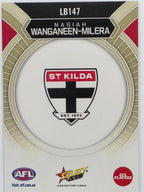 2026 AFL Footy Stars Luminous LB147 Nasiah Wanganeen-Milera - St Kilda Saints