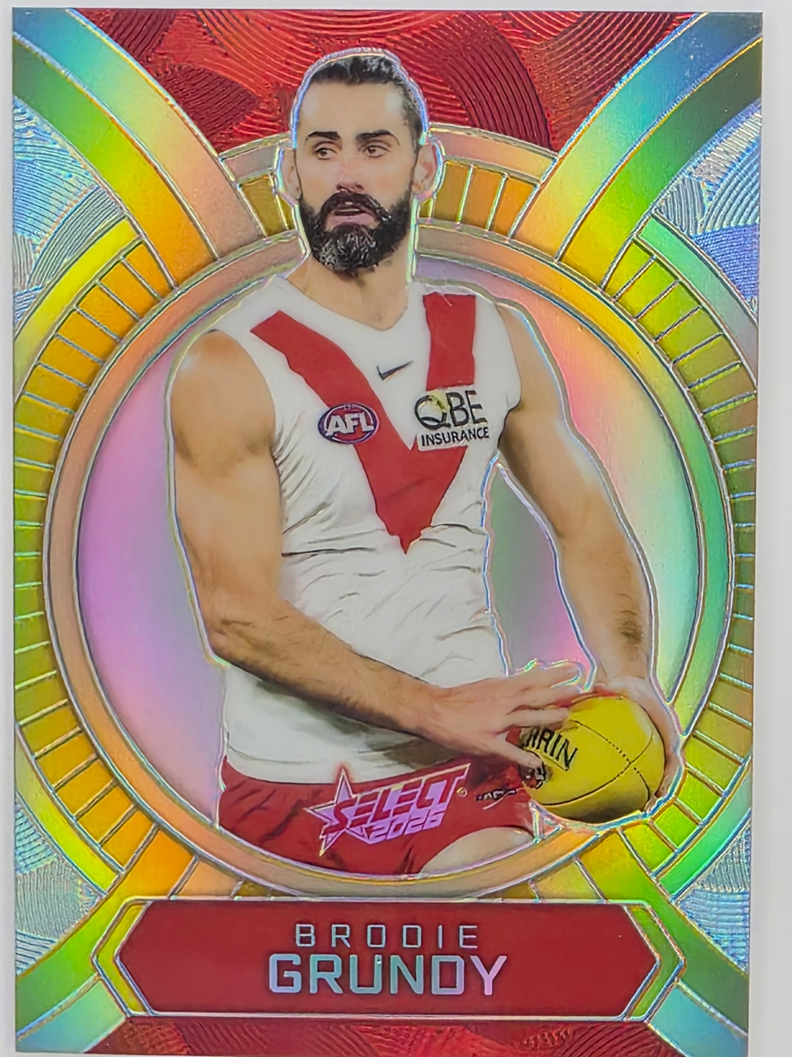 2026 AFL Footy Stars Luminous LB153 Brodie Grundy - Sydney Swans