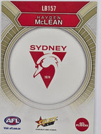 2026 AFL Footy Stars Luminous LB157 Hayden McLean - Sydney Swans