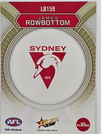 2026 AFL Footy Stars Luminous LB159 James Rowbottom - Sydney Swans