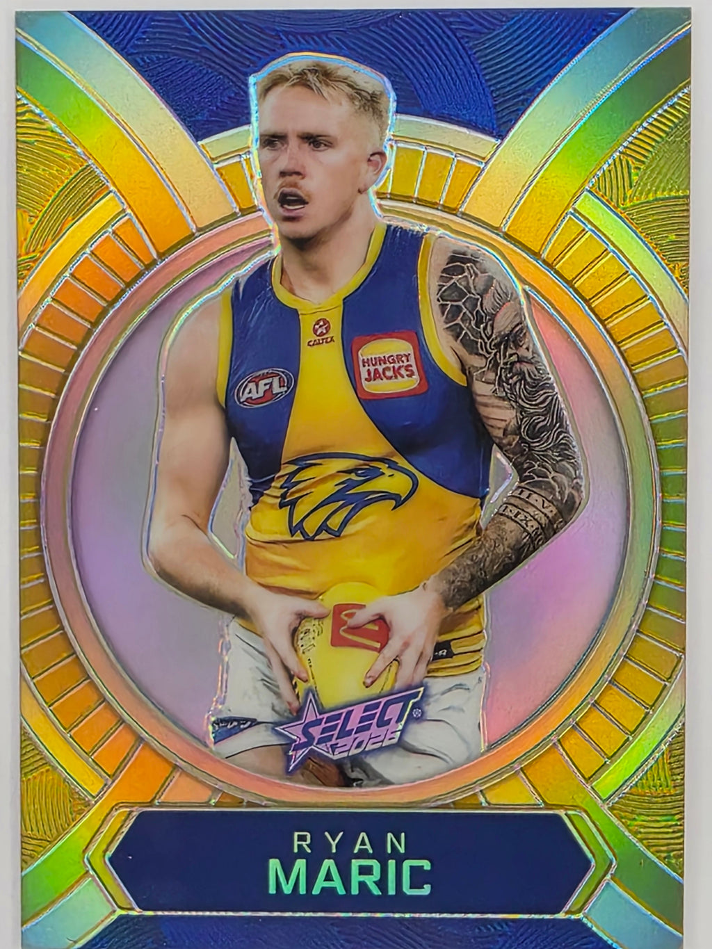 2026 AFL Footy Stars Luminous LB166 Ryan Maric - West Coast Eagles