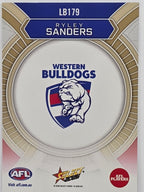 2026 AFL Footy Stars Luminous LB179 Ryley Sanders - Western Bulldogs
