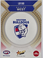 2026 AFL Footy Stars Luminous LB180 Rhylee West - Western Bulldogs