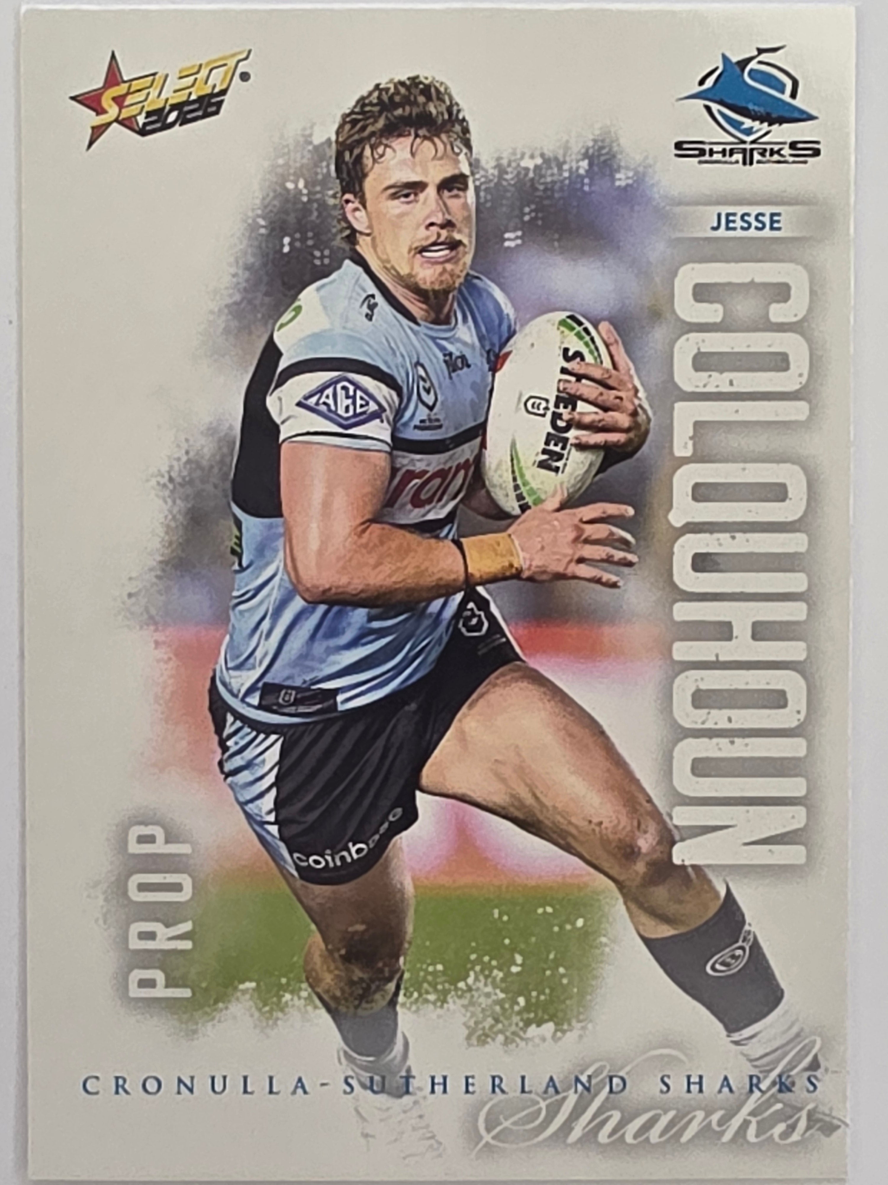 NRL 2026 League Heroes | Base | #042 | Jesse Colquhoun | Cronulla Sharks