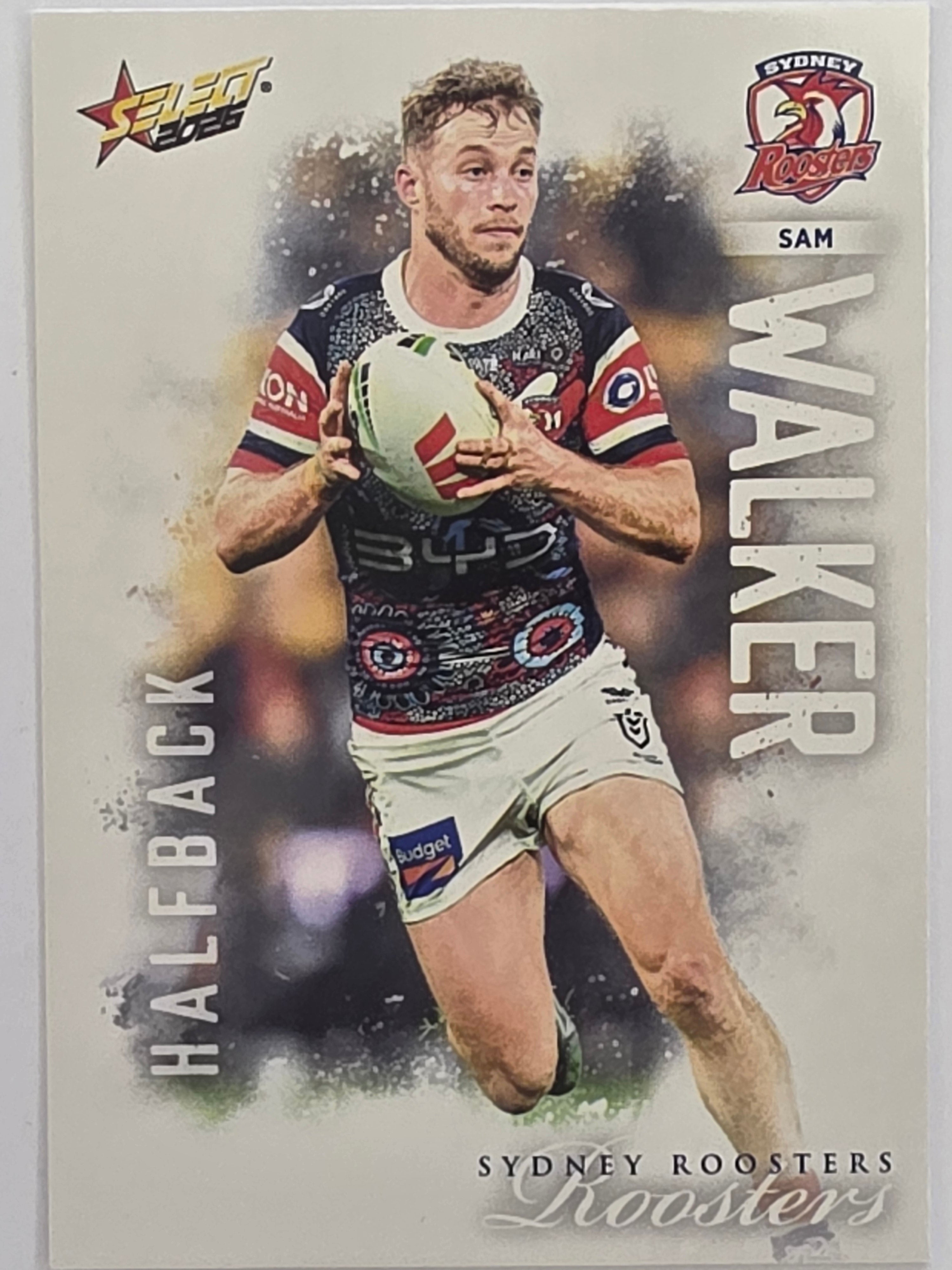 NRL 2026 League Heroes | Base | #193 | Sam Walker | Sydney Roosters