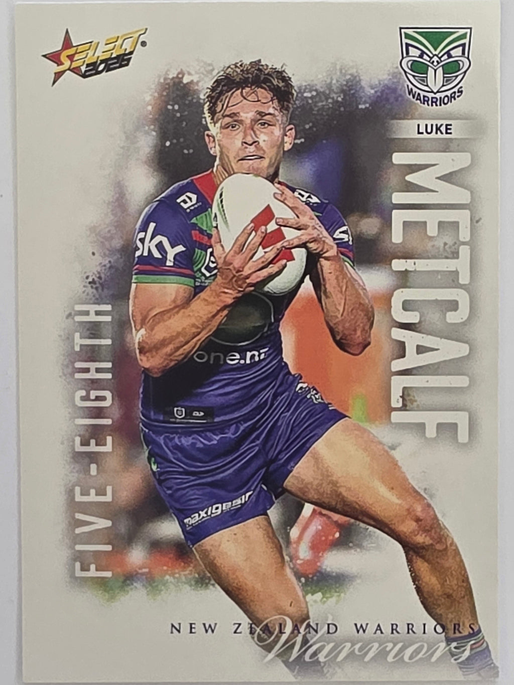NRL 2026 League Heroes | Base | #205 | Luke Metcalf | New Zealand Warriors
