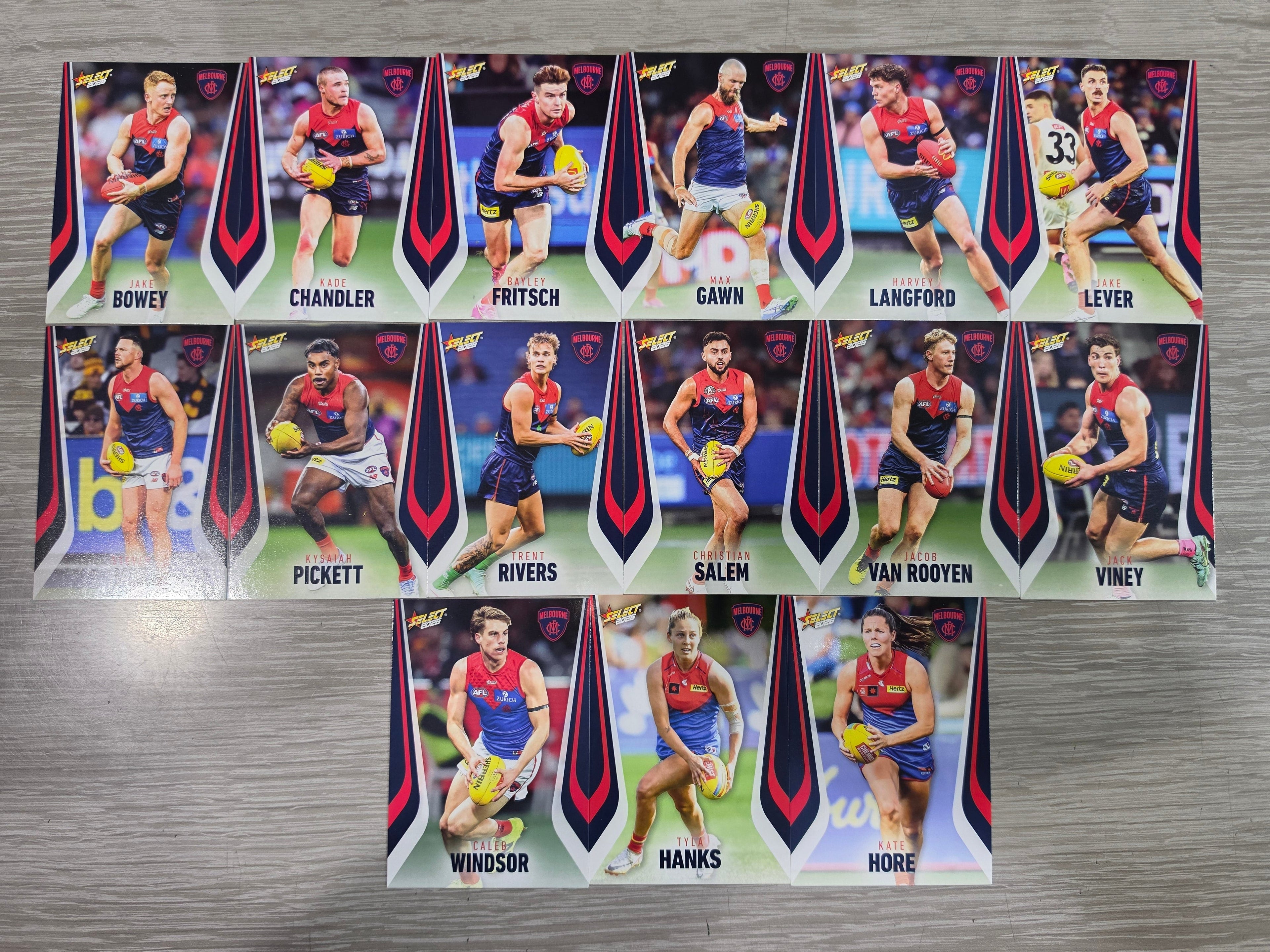 2026 AFL Footy Stars Base Team Set - Melbourne Demons