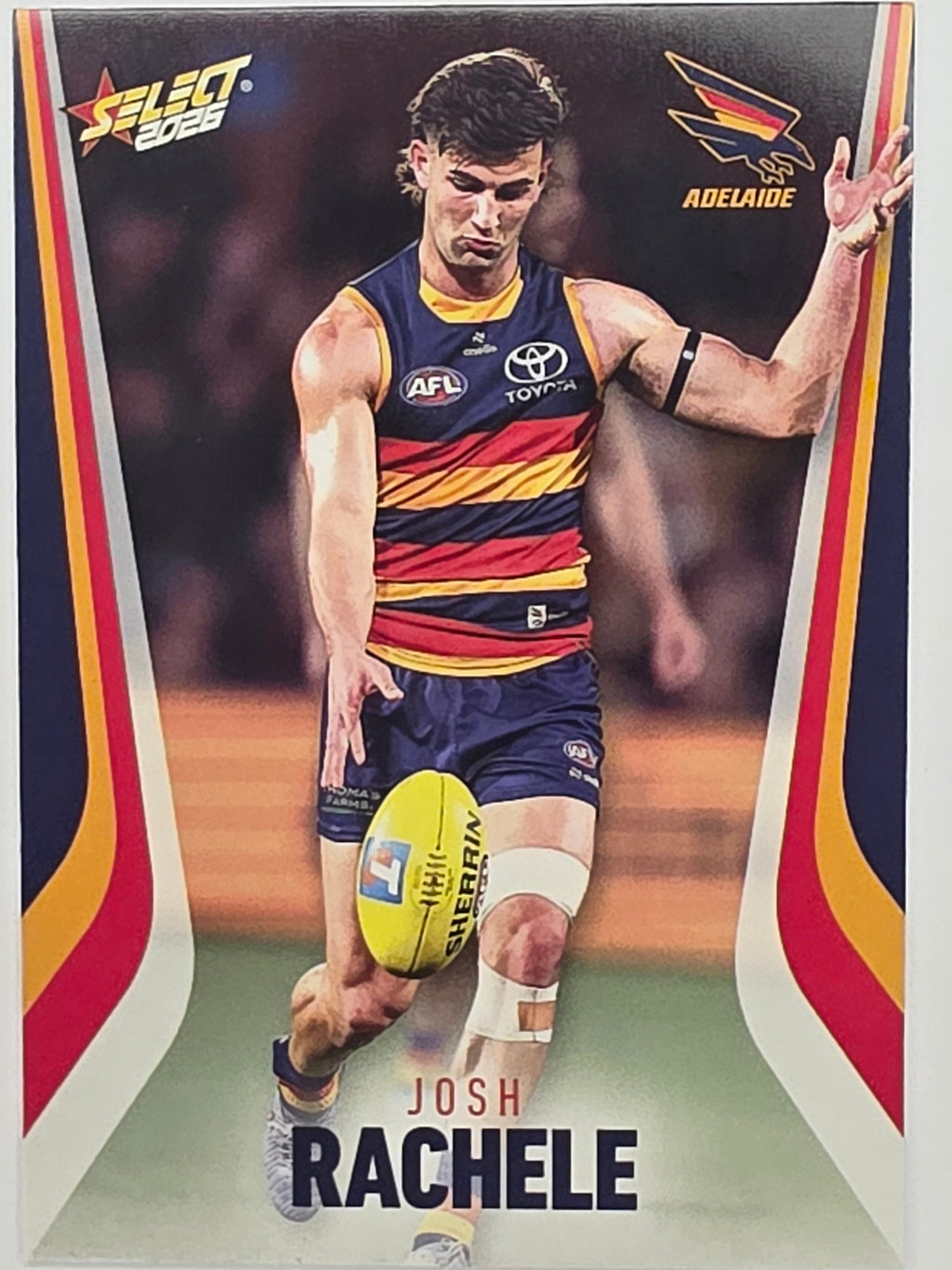 2026 AFL Footy Stars Base Card #008 Josh Rachele - Adelaide Crows