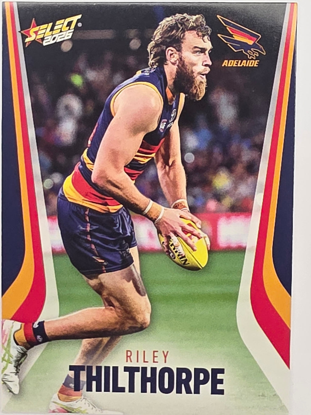 2026 AFL Footy Stars Base Card #011 Riley Thilthorpe - Adelaide Crows