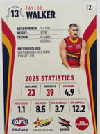 2026 AFL Footy Stars Base Card #012 Taylor Walker - Adelaide Crows
