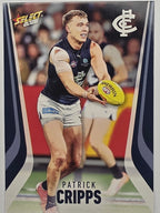 2026 AFL Footy Stars Base Card #029 Patrick Cripps - Carlton Blues