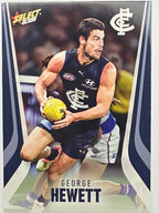 2026 AFL Footy Stars Base Card #031 George Hewett - Carlton Blues