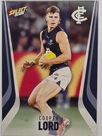 2026 AFL Footy Stars Base Card #033 Cooper Lord - Carlton Blues
