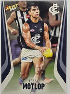 2026 AFL Footy Stars Base Card #035 Jesse Motlop - Carlton Blues