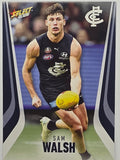 2026 AFL Footy Stars Base Card #037 Sam Walsh - Carlton Blues