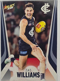 2026 AFL Footy Stars Base Card #039 Zac Williams - Carlton Blues