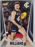 2026 AFL Footy Stars Base Card #039 Zac Williams - Carlton Blues