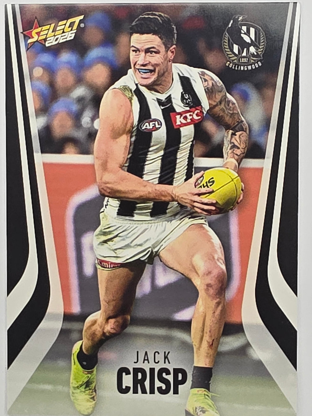 2026 AFL Footy Stars Base Card #040 Jack Crisp - Collingwood Magpies